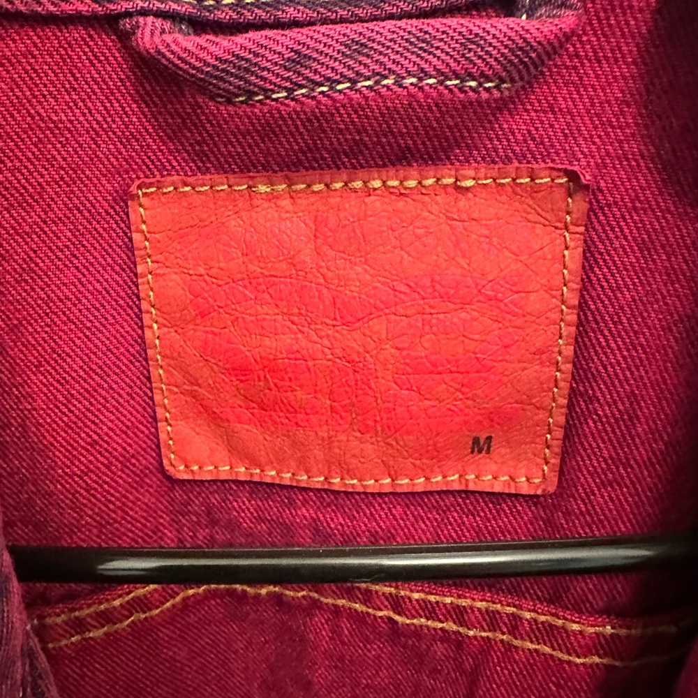 Levi’s Acid Wash Pink Denim Jacket - Picture 4 of 4